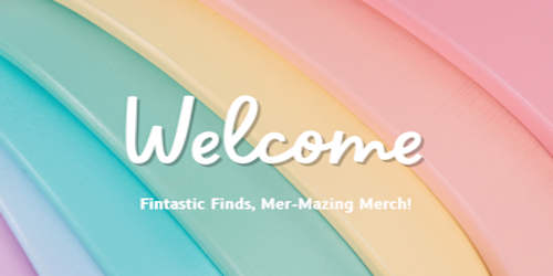 A rainbow banner reading welcome to mercantile!